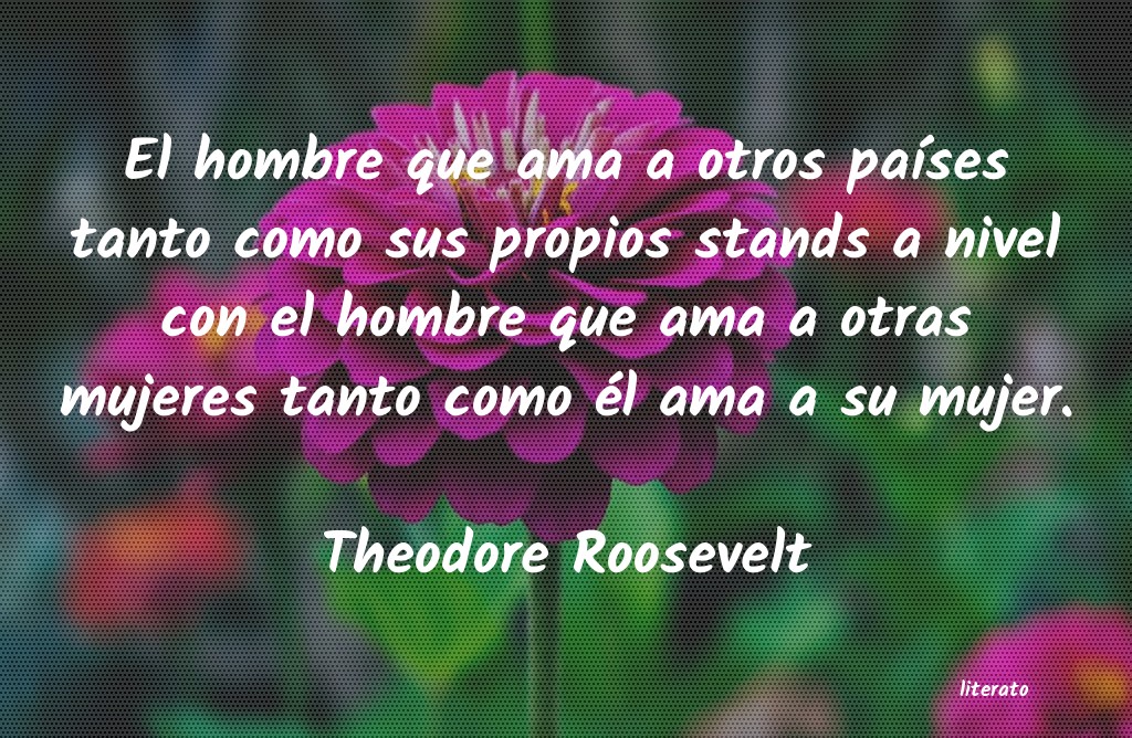 frases de Theodore Roosevelt