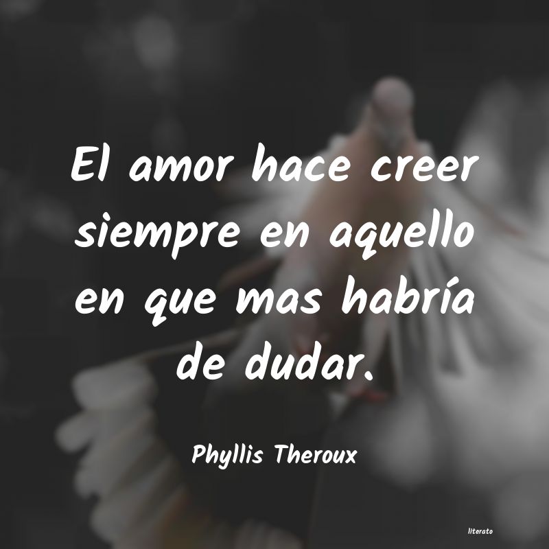 pensamientos dudar del amor