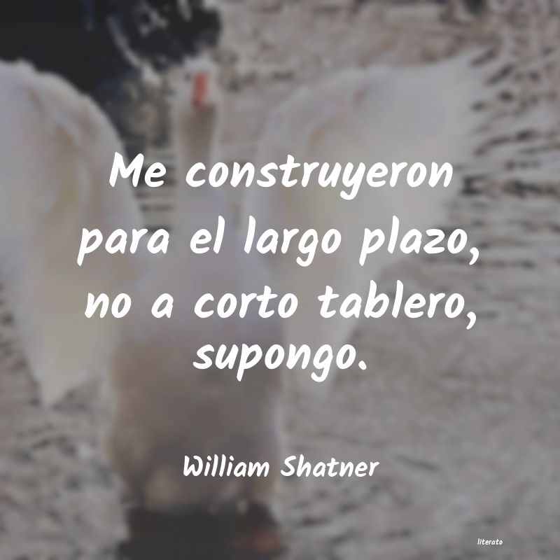 frases de William Shatner
