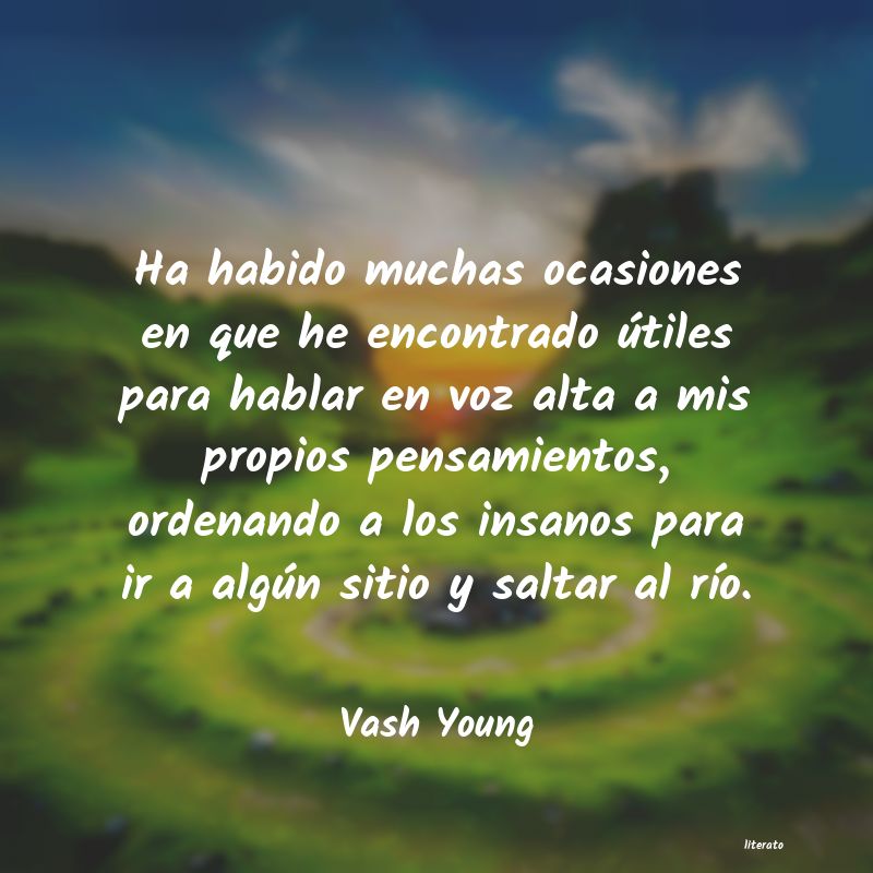 Frases de Vash Young