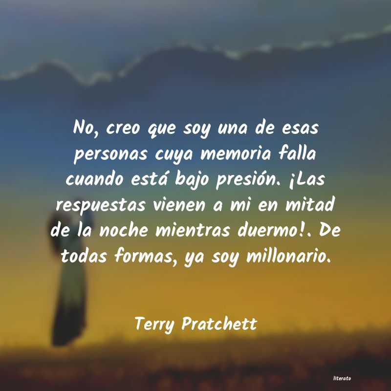 Frases de Terry Pratchett