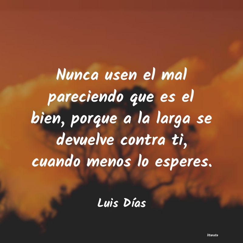 Frases de Luis Días