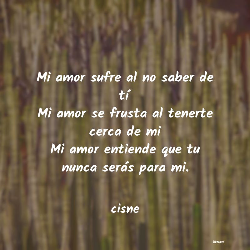 <ol class='breadcrumb' itemscope itemtype='http://schema.org/BreadcrumbList'>
<li itemprop='itemListElement'><a href='/autores/'>Autores</a></li>
<li itemprop='itemListElement'><a href='/autor/cisne/'>cisne</a></li>
</ol>