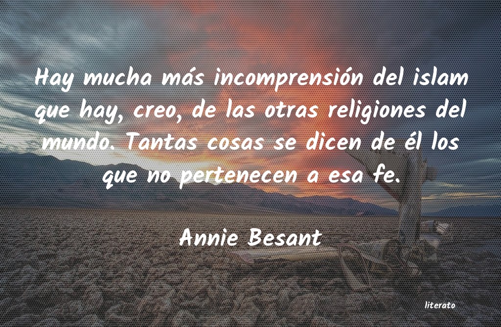 frases de Annie Besant