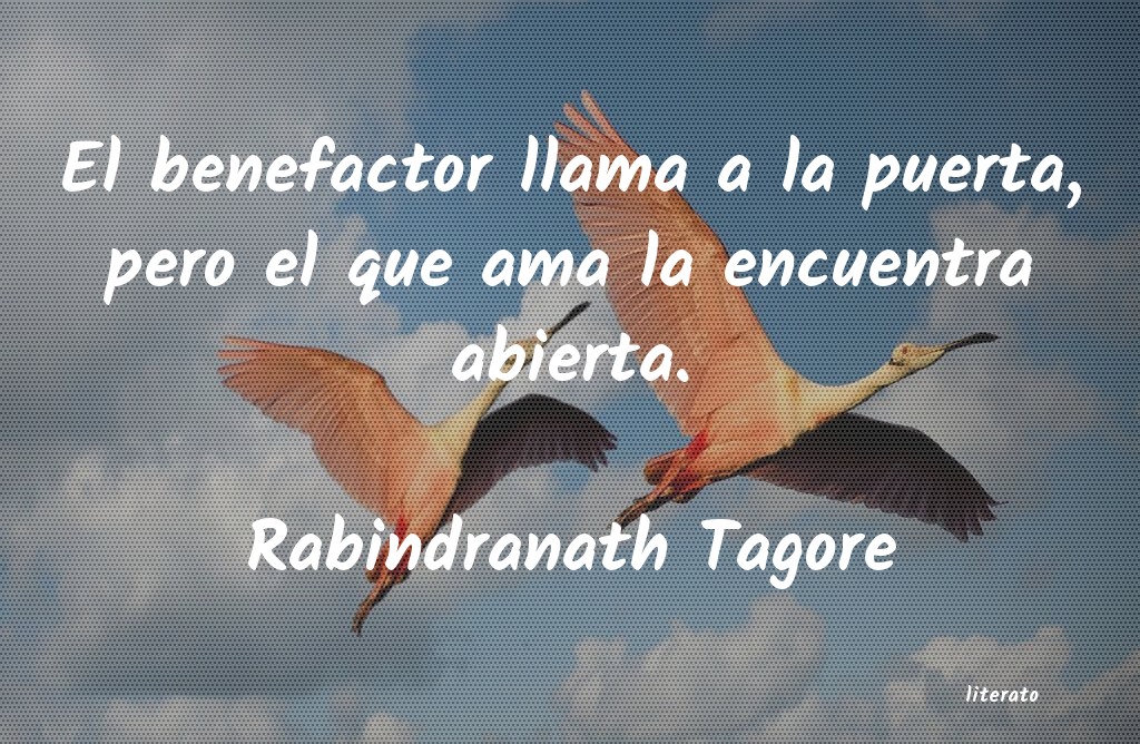 Frases de Rabindranath Tagore