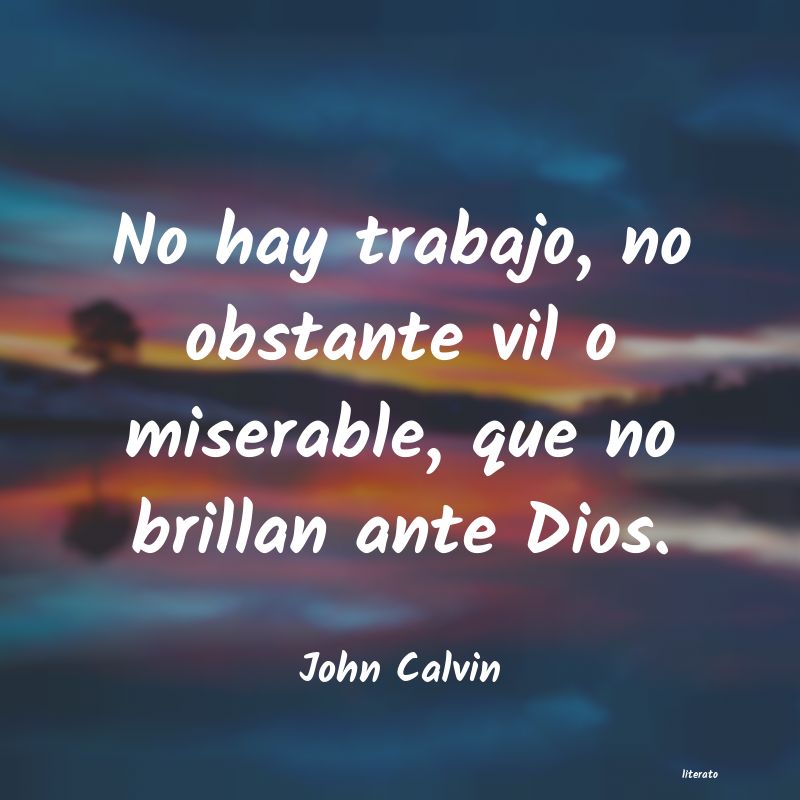 Frases de John Calvin