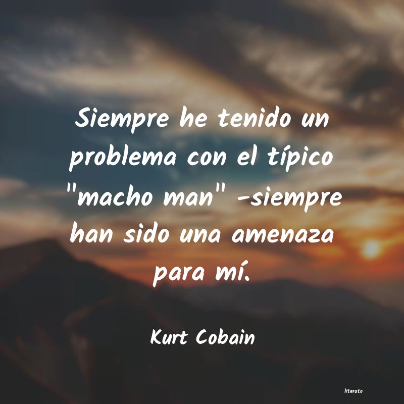 Frases de Kurt Cobain