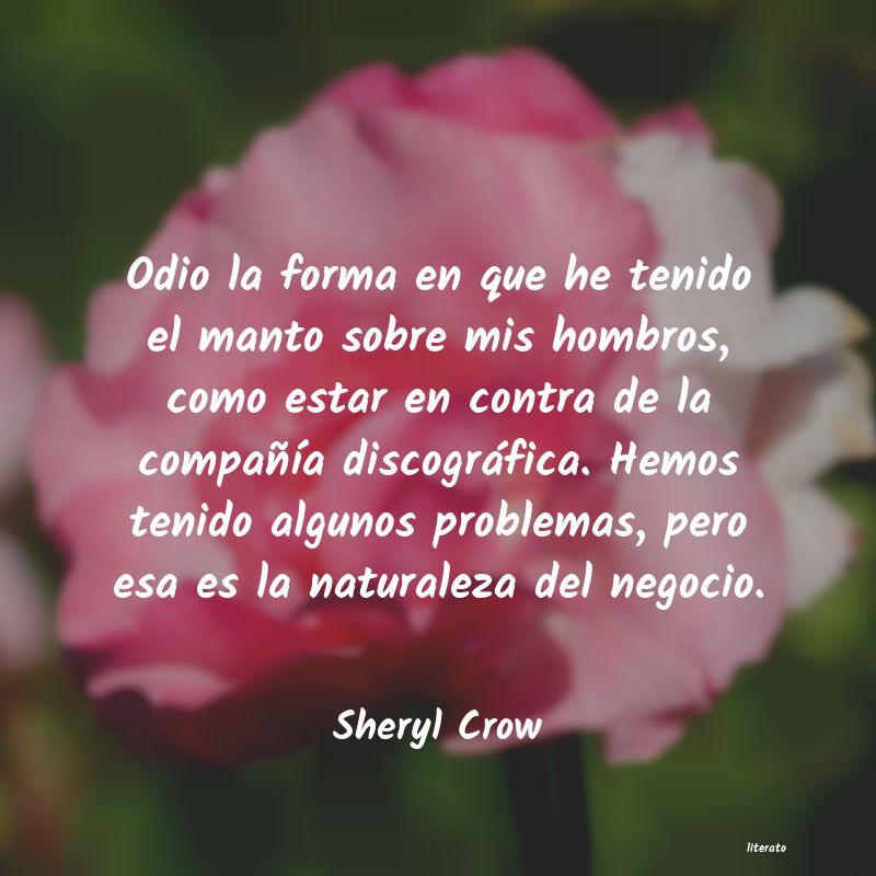 Frases de Sheryl Crow