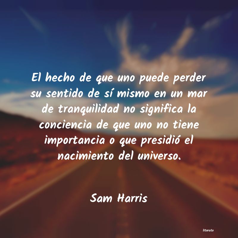 Frases de Sam Harris