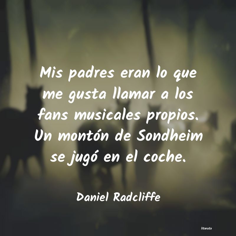 Frases de Daniel Radcliffe