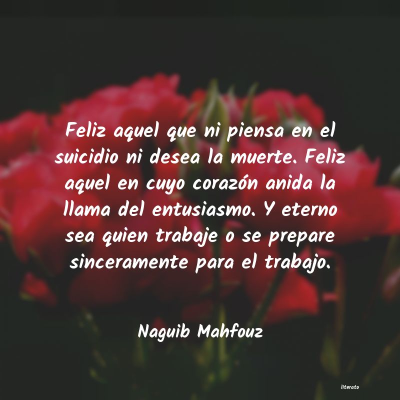 Frases de Naguib Mahfouz