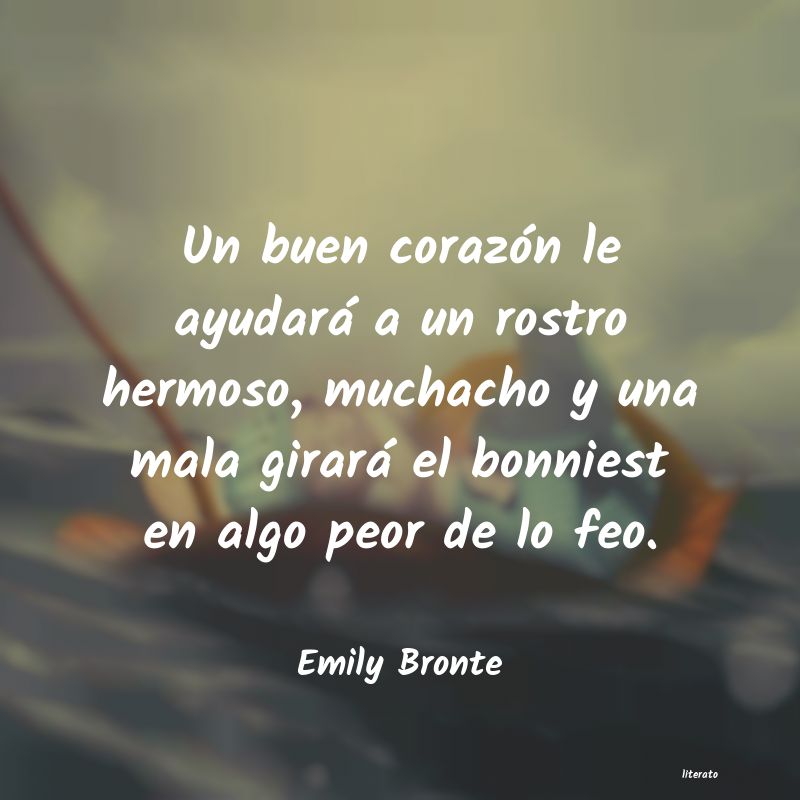frases de Emily Bronte