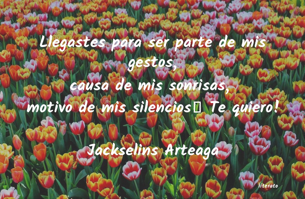 Frases de Jackselins Arteaga