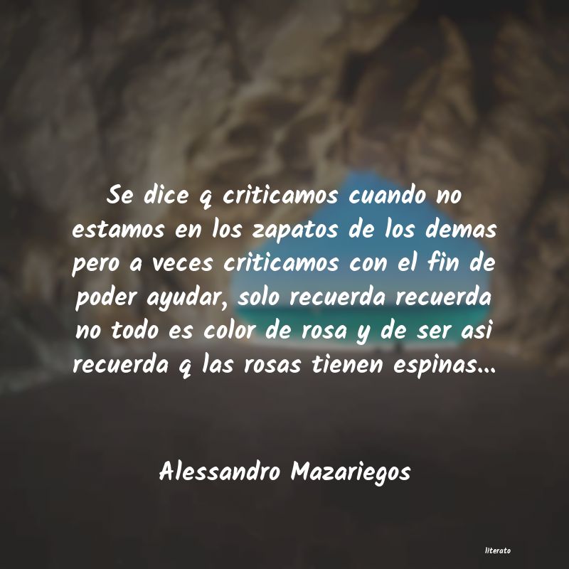 Frases de Alessandro Mazariegos