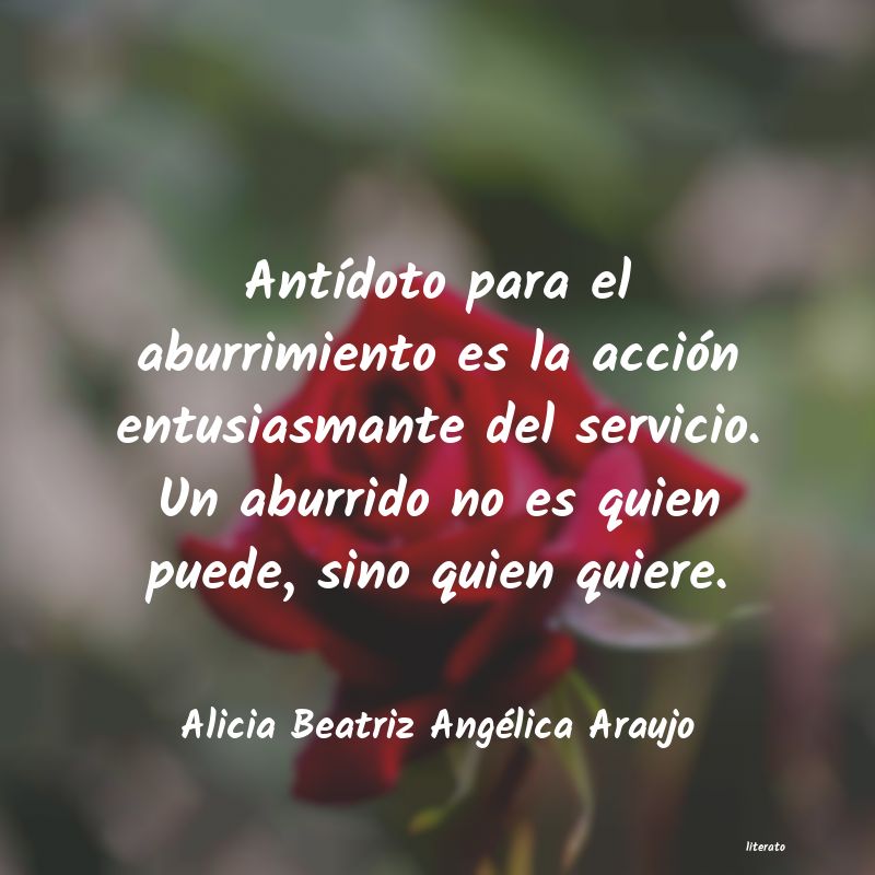 Frases de Alicia Beatriz Angélica Araujo