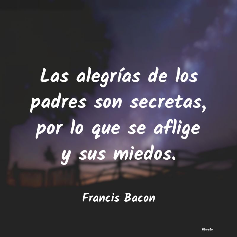 Frases de Francis Bacon