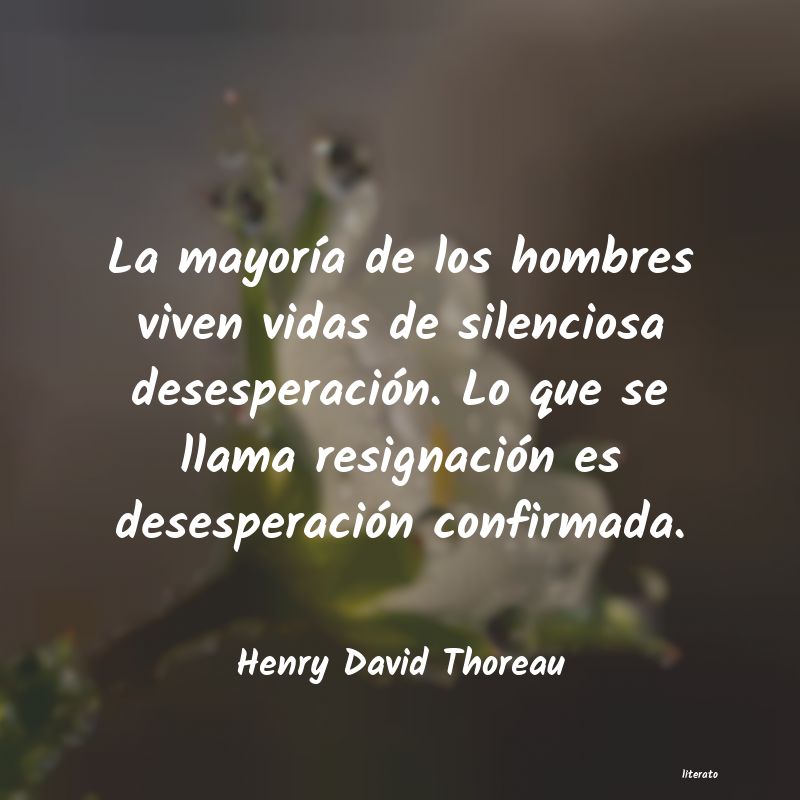 Frases de Henry David Thoreau