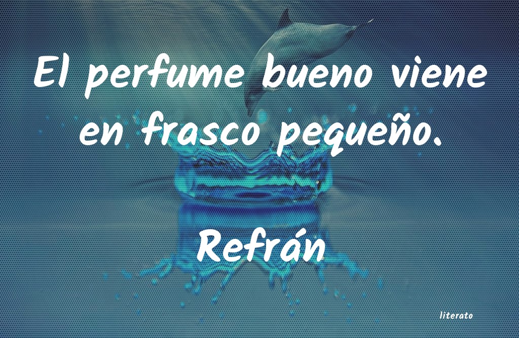 Frases de Refrán