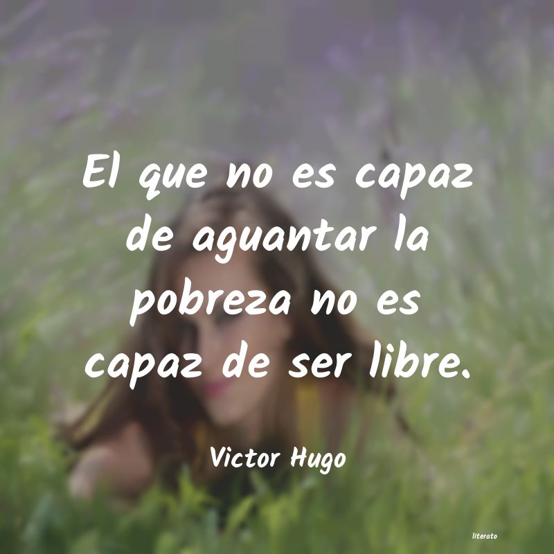 frases de Victor Hugo