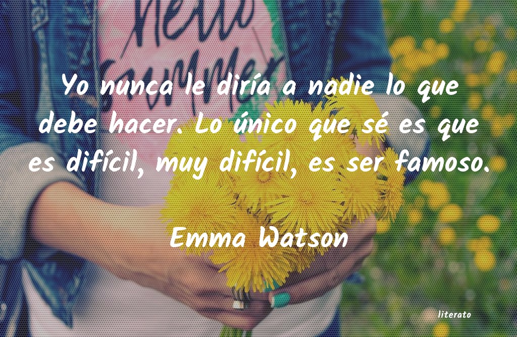 Frases de Emma Watson