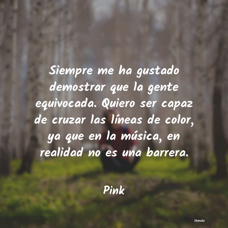 frases de Pink
