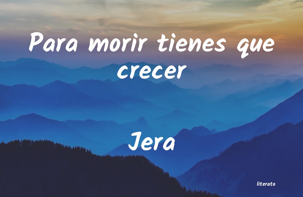 Frases de Jera