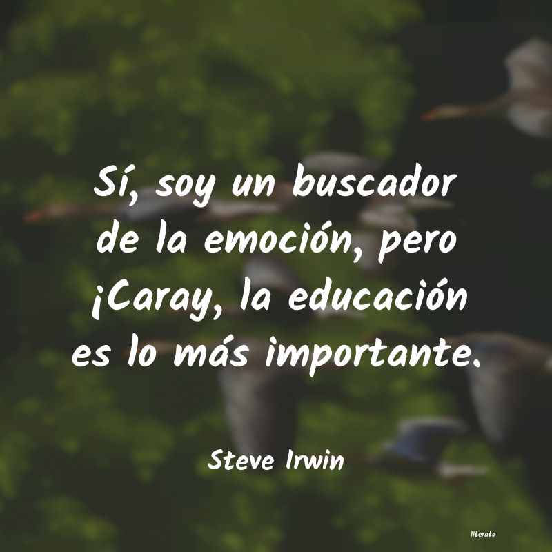 Frases de Steve Irwin