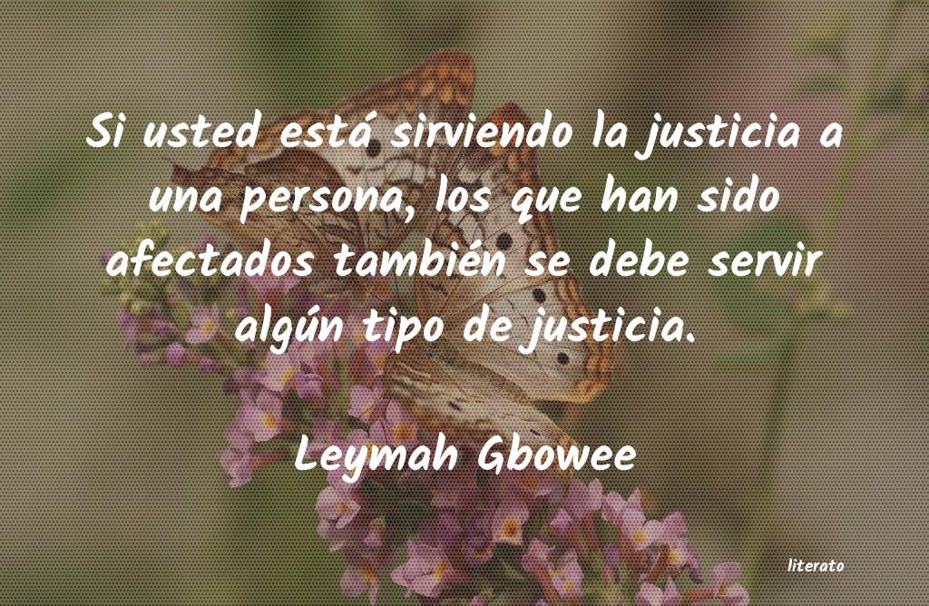 frases de Leymah Gbowee