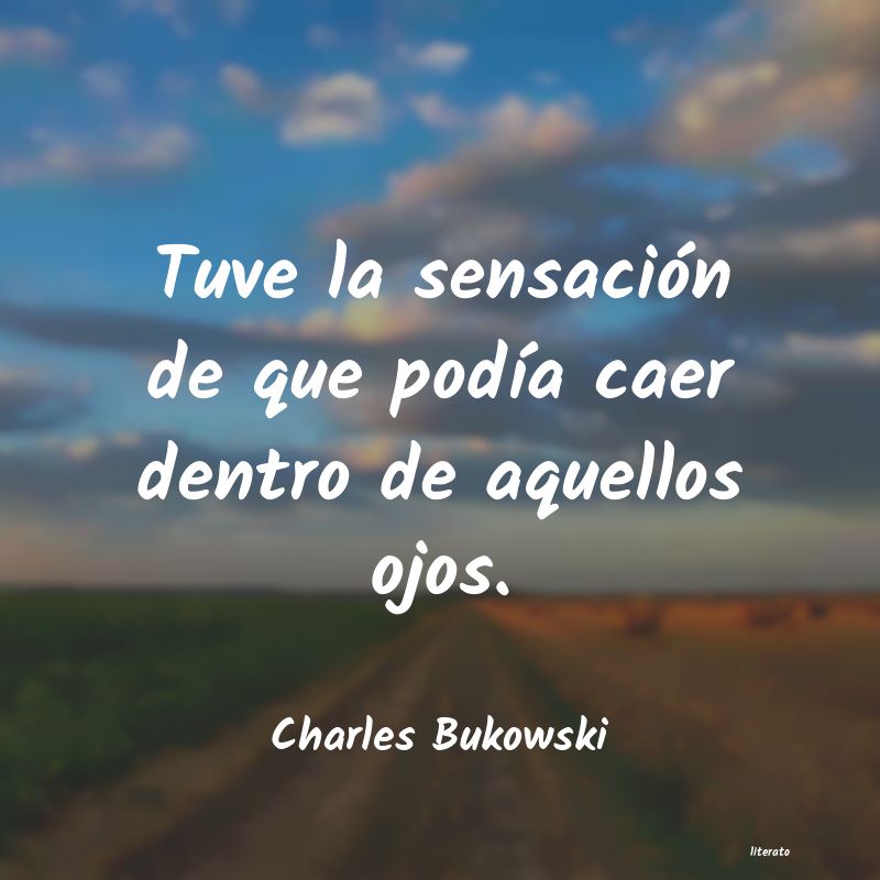 frases de Charles Bukowski