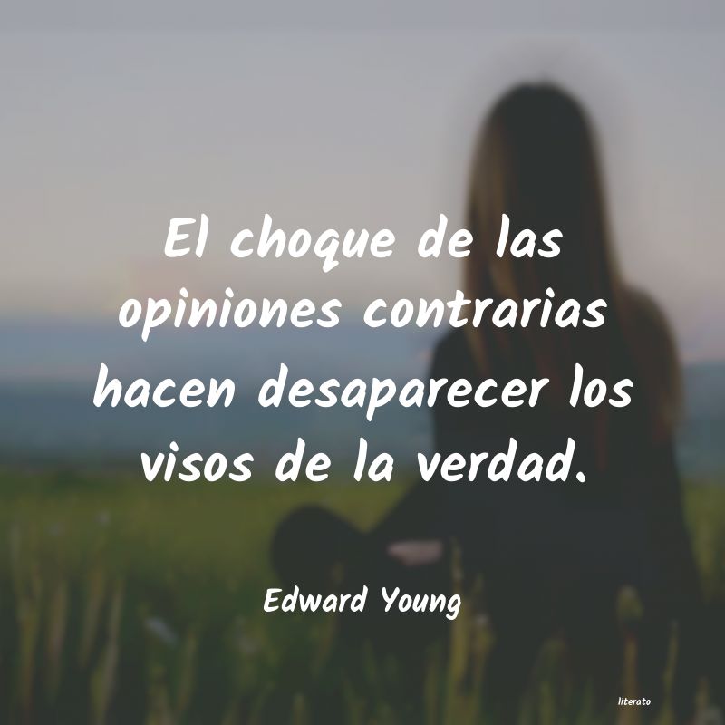 frases de Edward Young