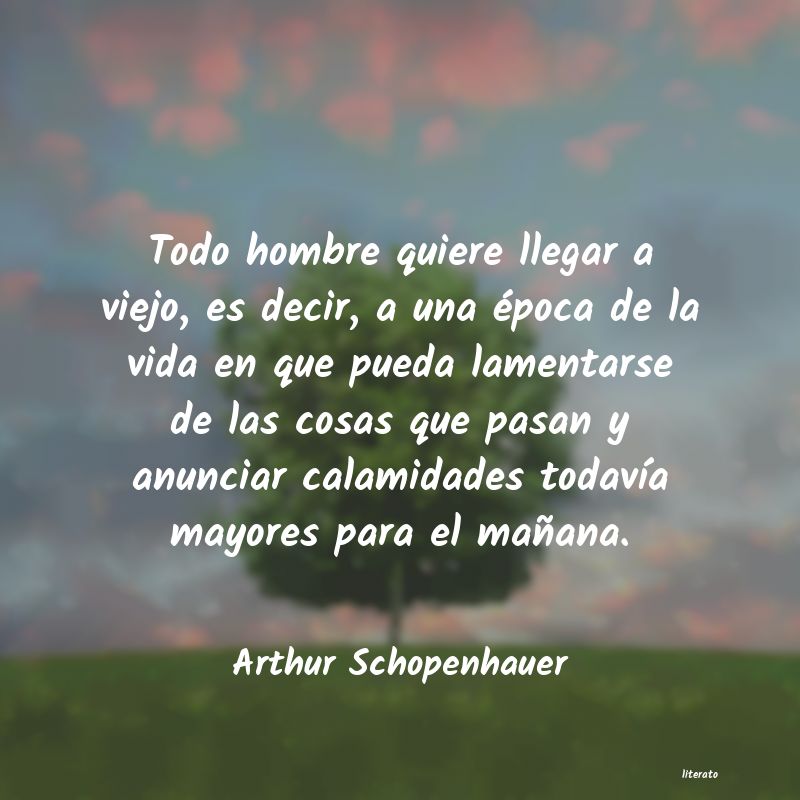 Frases de Arthur Schopenhauer