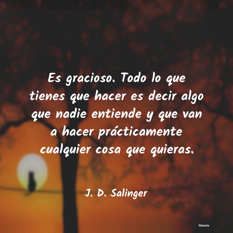 frases de J. D. Salinger