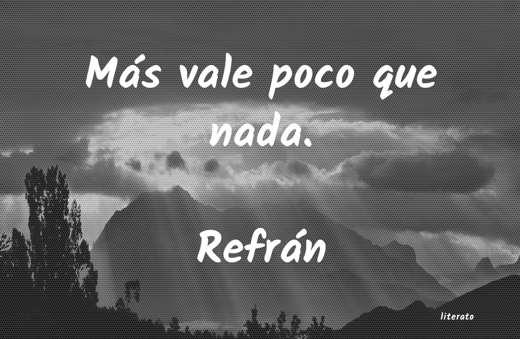 Frases de Refrán