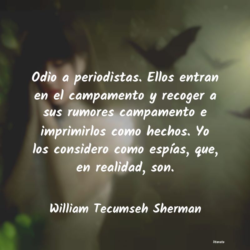 Frases de William Tecumseh Sherman