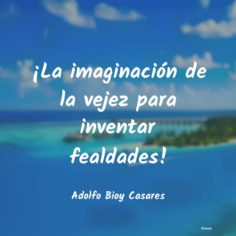 Frases de Adolfo Bioy Casares