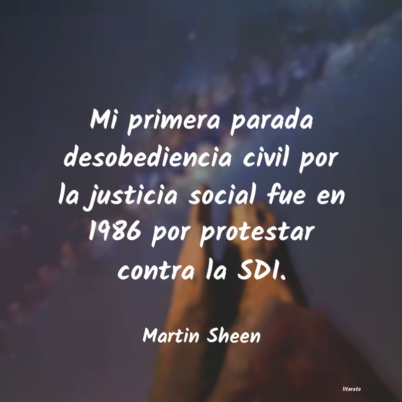 frases de Martin Sheen