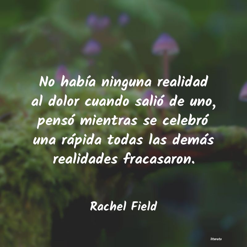 frases de Rachel Field