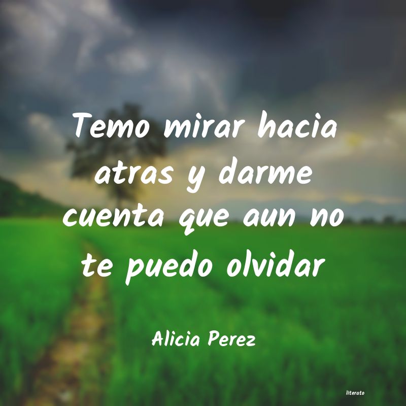 frases de Alicia Perez