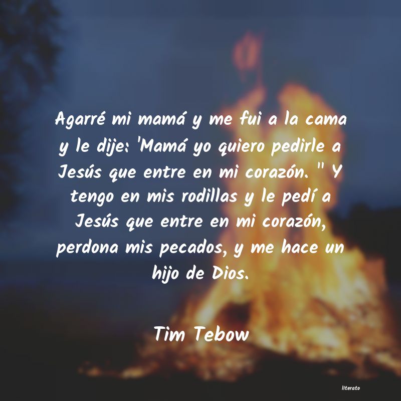 Frases de Tim Tebow