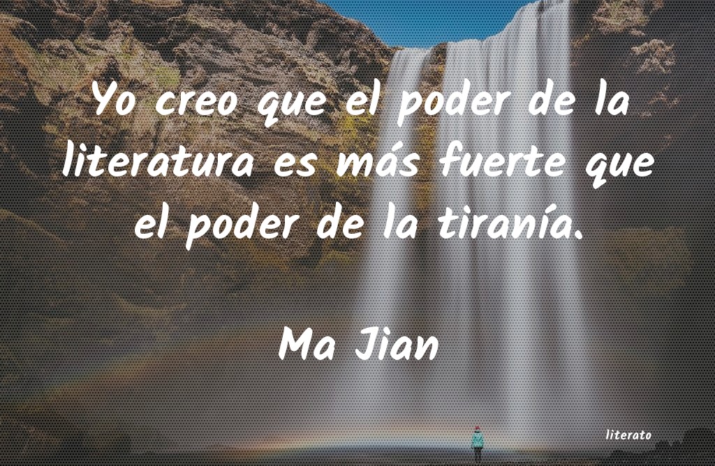 frases de Ma Jian
