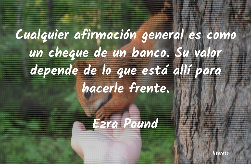 Frases de Ezra Pound