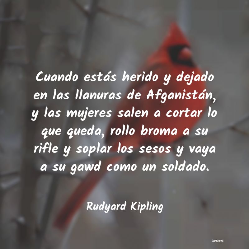 Frases de Rudyard Kipling