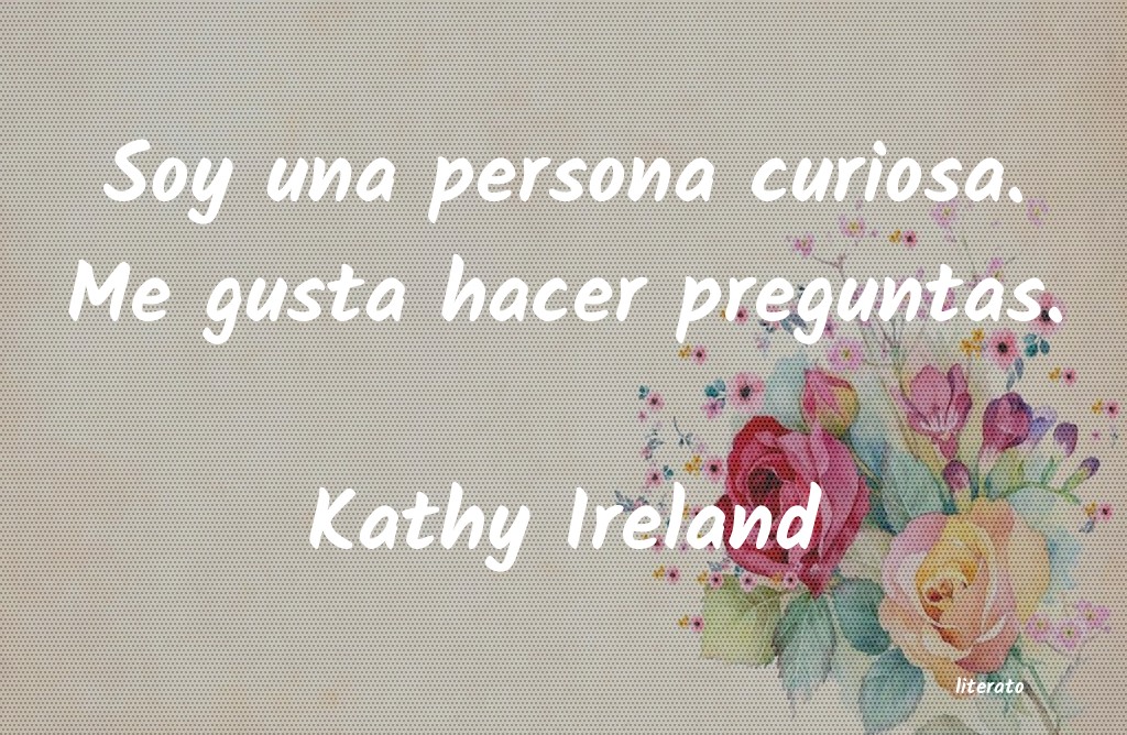 Frases de Kathy Ireland