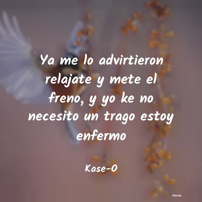 frases de Kase-O
