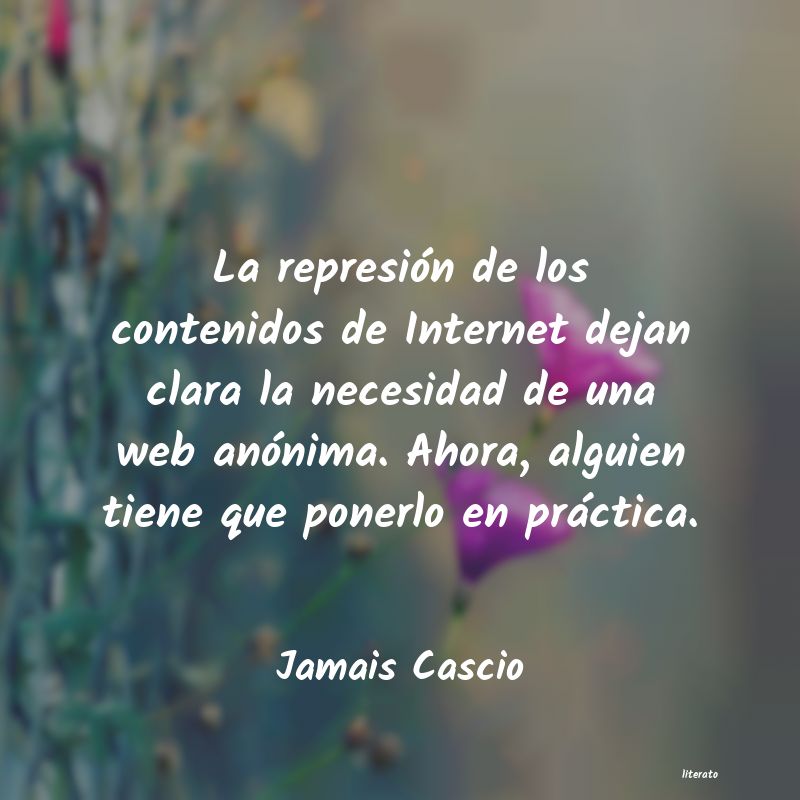 frases de Jamais Cascio