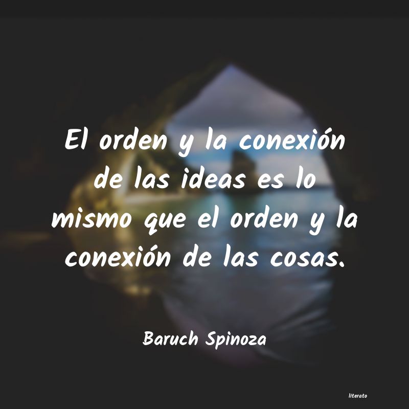 Frases de Baruch Spinoza