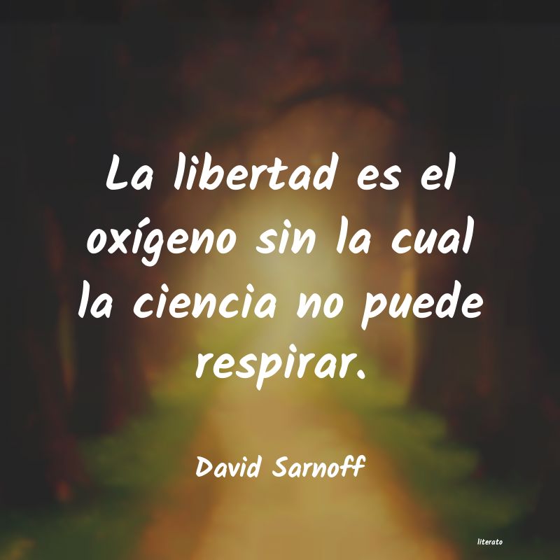 Frases de David Sarnoff