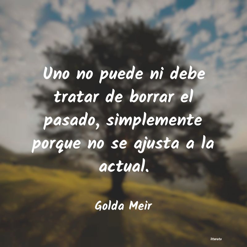 Frases de Golda Meir