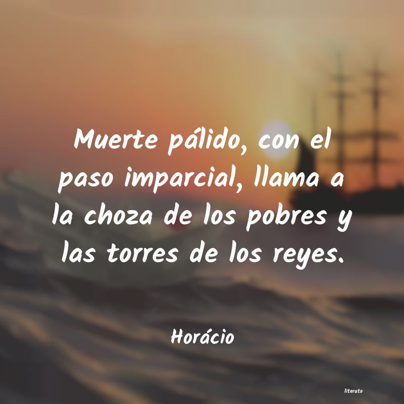 frases de Horácio