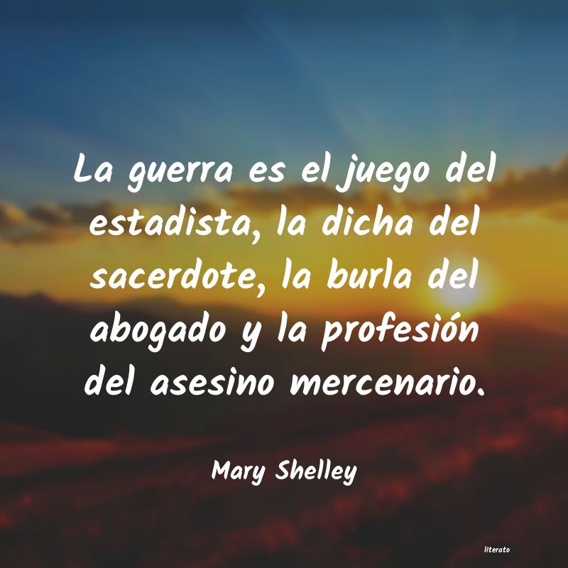 Frases de Mary Shelley